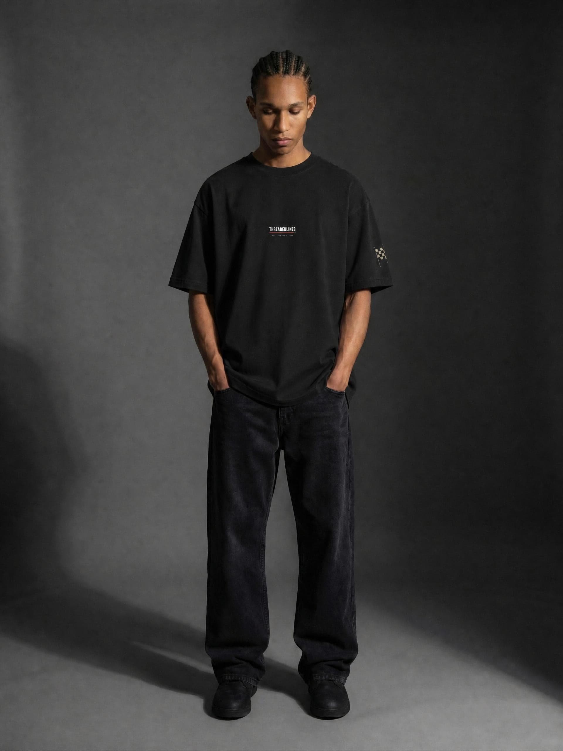 Threaded Lines Redline Tee